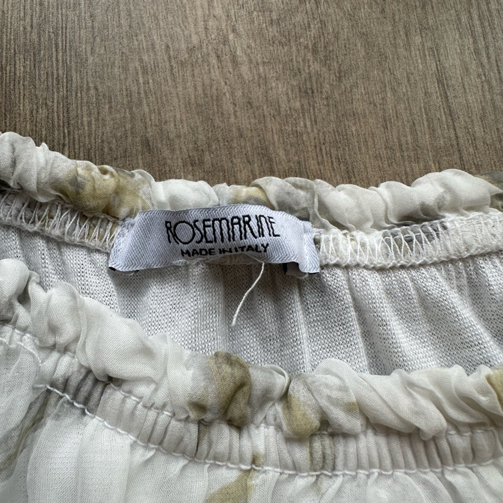 Floral Fairycore Off Shoulder Blouse - Picture 4 of 4